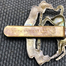 Load image into Gallery viewer, Original WW2 British Army Cap Badge - King's Liverpool Regiment - The Militaria Shop
