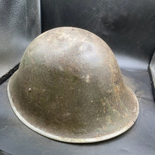 Load image into Gallery viewer, Original WW2 British/Canadian Army Mk3 Turtle Combat Helmet - The Militaria Shop