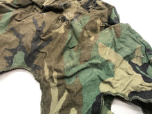 Load image into Gallery viewer, Original US Army Vietnam War Era M1 Camo Helmet Cover - Local Find - Combat Worn - The Militaria Shop