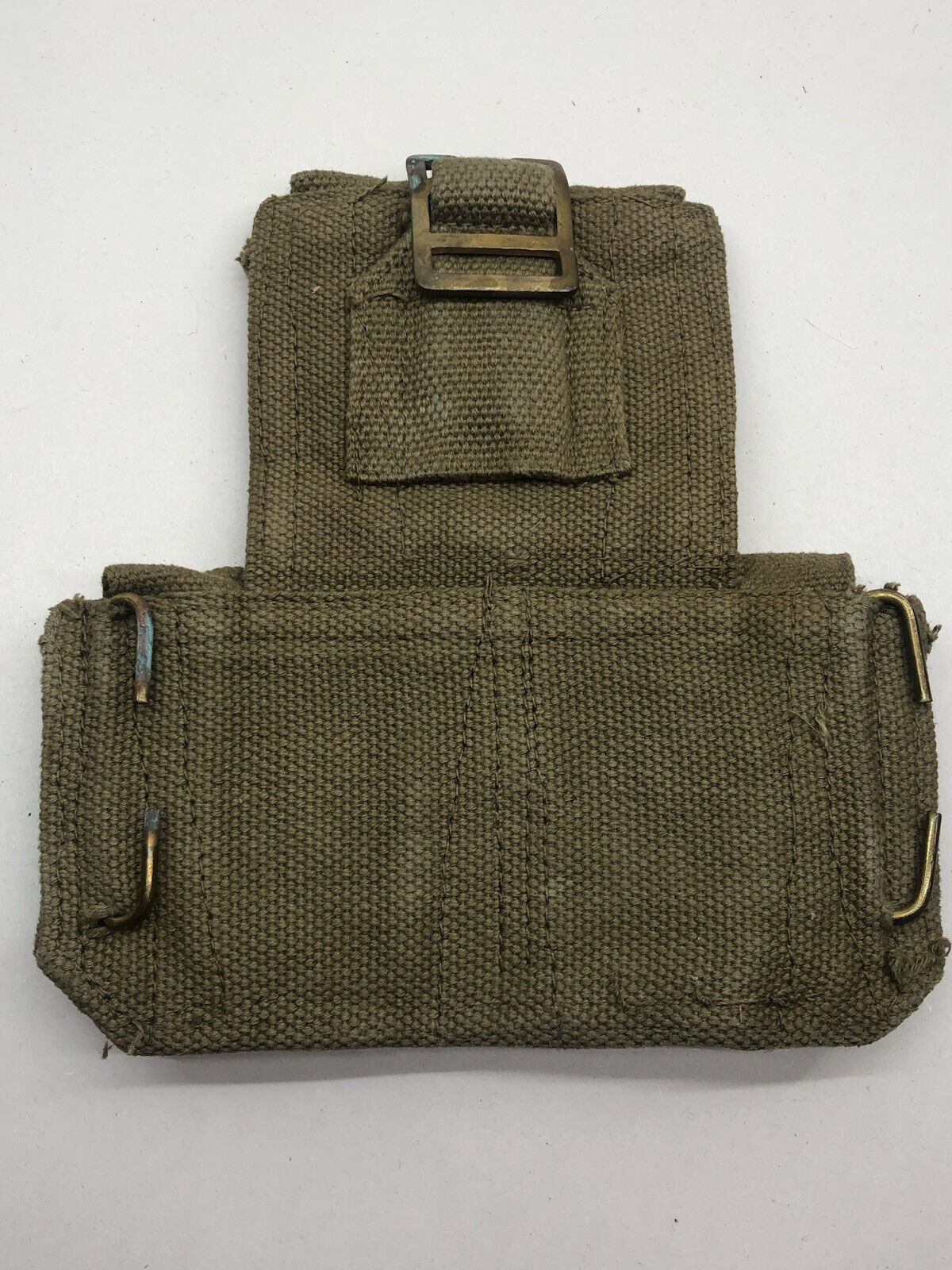 Genuine 37 Pattern Army 3 Pocket Rifle Pouch - WW2 British Army Style - The Militaria Shop