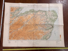 Load image into Gallery viewer, Original WW2 British Army GSGS OS Map of Scotland - The Eastern Highland - The Militaria Shop
