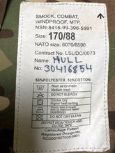 Charger l'image dans la galerie, British Army MTP Camouflaged Windproof Combat Jacket Smock - Size 170/88 - The Militaria Shop