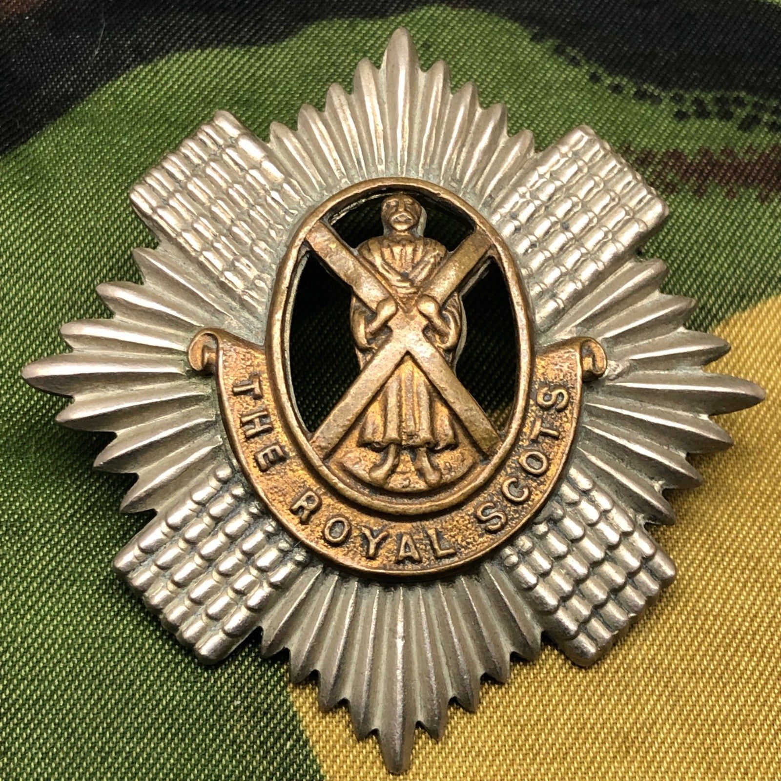 Original British Army WW2 Cap Badge General Service Corps For