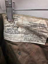Load image into Gallery viewer, Genuine British Army 1960 Pattern Combat Trousers OD Green - Size 2 - 33" Waist - The Militaria Shop