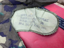 Load image into Gallery viewer, Original US Army M1 Camo Helmet Cover - Vietnam Found - Combat Worn - The Militaria Shop