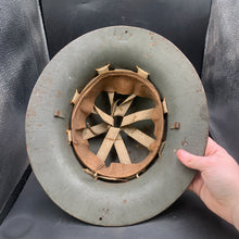 Load image into Gallery viewer, Original WW2 British Home Front Civil Defence Zuckerman Helmet - 1941 Dated - The Militaria Shop