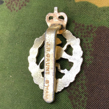 Charger l'image dans la galerie, Original British Staybrite Army Cap Badge - Women's Royal Army Corps - The Militaria Shop