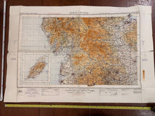 Load image into Gallery viewer, Original WW2 British Army RAF Navy Base Map of England - North Central - The Militaria Shop
