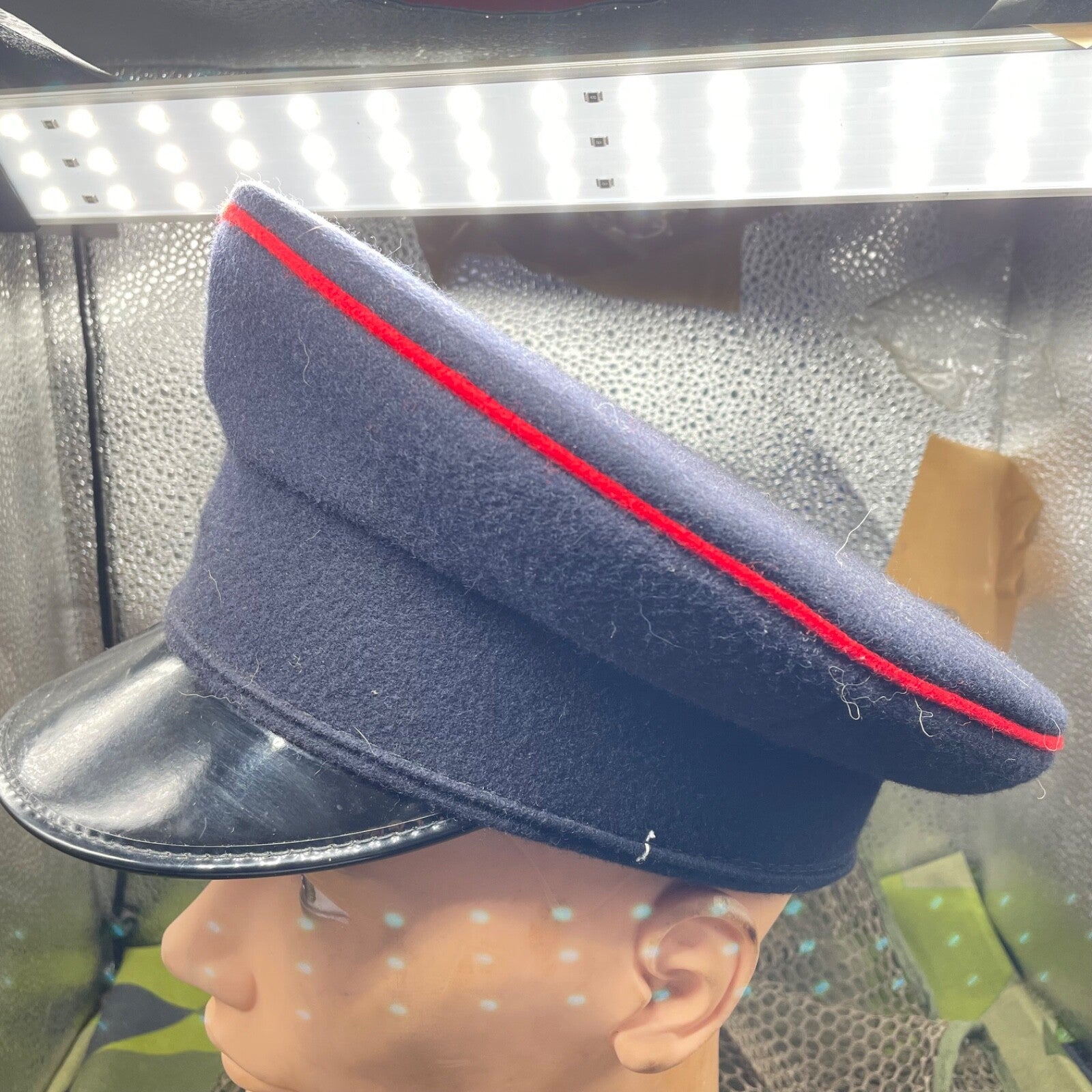 Original British Army Royal Engineers Peaked Cap - Size 54cm - The Militaria Shop