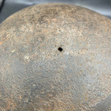 Load image into Gallery viewer, Original British/Canadian Army WW2 Mk3 Turtle High Rivet Combat Steel Helmet - The Militaria Shop