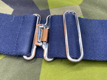 Charger l'image dans la galerie, Original British Royal Navy Blue Canvas Stable Belt - Approx 34" Waist - The Militaria Shop