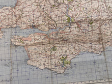 Load image into Gallery viewer, Original WW2 British Army GSGS OS Map of Great Britain - Pembroke & Tenby - The Militaria Shop