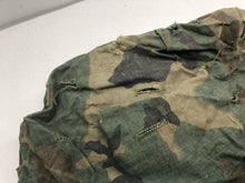 Load image into Gallery viewer, Original US Army Vietnam War Era M1 Camo Helmet Cover - Local Find - Combat Worn - The Militaria Shop