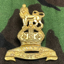 Load image into Gallery viewer, Original Canadian Army Provost Corps Cap Badge - The Militaria Shop