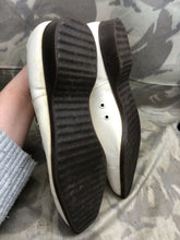 Load image into Gallery viewer, Genuine British Army Women's White Summer Shoes - WW2 Pattern - Size UK 12 L - The Militaria Shop