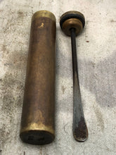 Load image into Gallery viewer, Original WW1 British Army SMLE Enfield Brass Oil Bottle - EFD Marked - The Militaria Shop