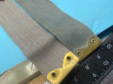 Load image into Gallery viewer, Original Pair of WW2 British Royal Air Force 37 Pattern RAF Blue Canvas L-Straps - The Militaria Shop