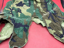 Load image into Gallery viewer, Original US Army M1 Camo Helmet Cover - Vietnam Found - Combat Worn - The Militaria Shop