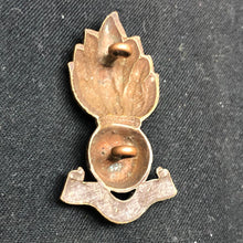 Load image into Gallery viewer, Genuine WW2 British Army Brass Cap Badge - Royal Engineers - The Militaria Shop
