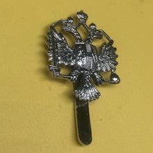 Load image into Gallery viewer, Genuine British Army 1st The Queen's Dragoon Guards Cap Badge - The Militaria Shop