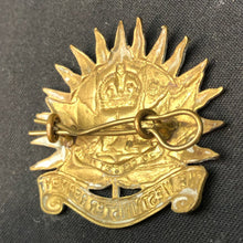 Load image into Gallery viewer, Original WW2 Canadian Army Cap Badge - Royal Westminster Regiment - The Militaria Shop