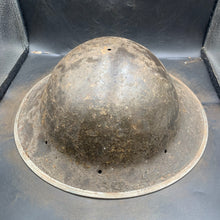 Load image into Gallery viewer, Original WW2 British Army Mk2 "Brodie" Combat Helmet - The Militaria Shop