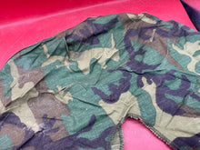 Load image into Gallery viewer, Original US Army M1 Camo Helmet Cover - Vietnam Found - Combat Worn - The Militaria Shop