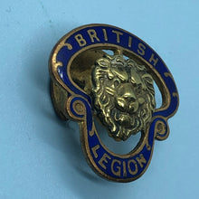 Load image into Gallery viewer, Original British Army Lapel Pin - British Legion - The Militaria Shop