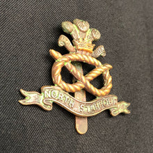 Load image into Gallery viewer, Genuine British Army Cap Badge - West Yorkshire Regiment - The Militaria Shop