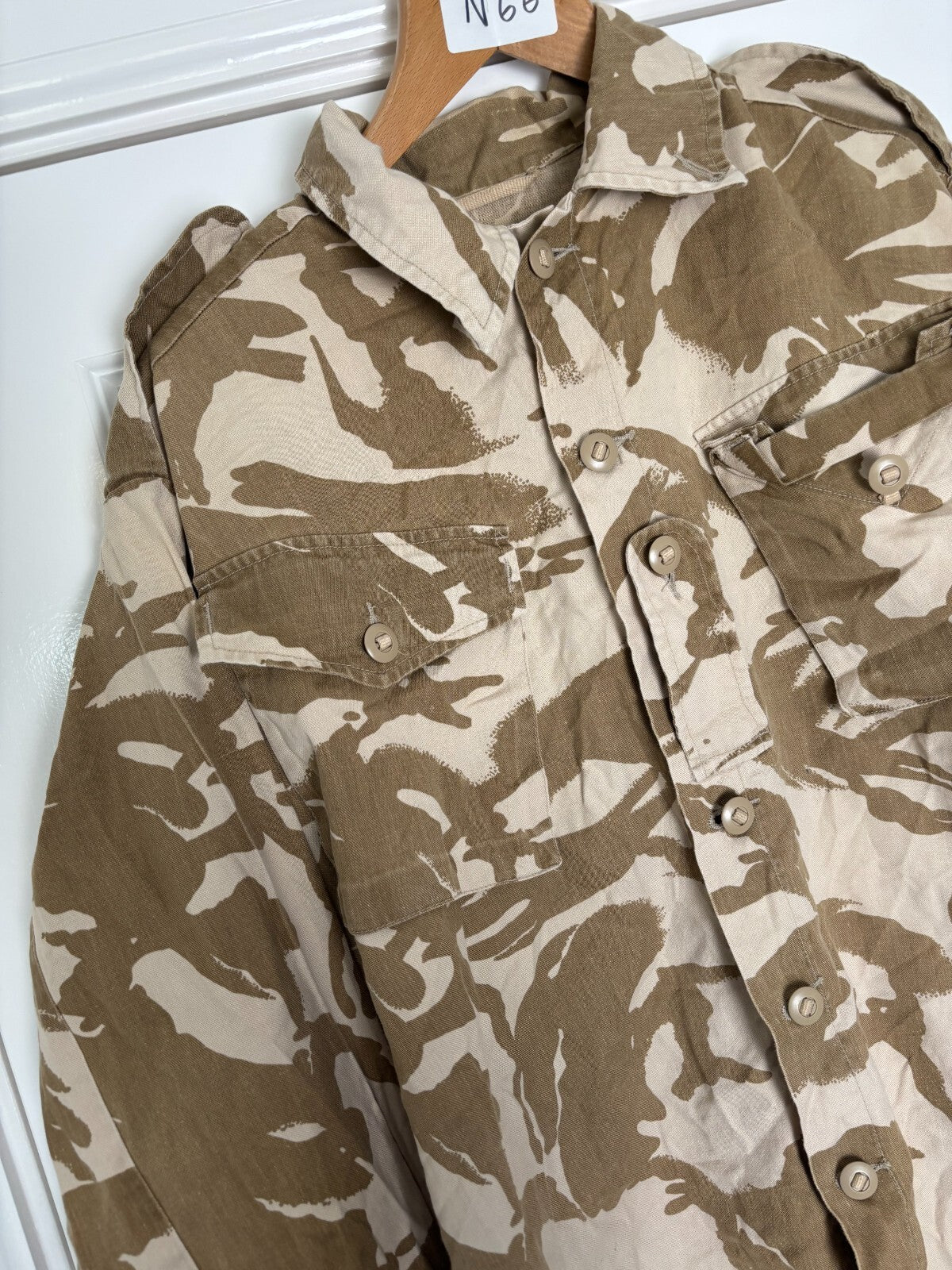 Genuine British Army DDPM Desert Tropical Combat Jacket-Size 40 Chest - The Militaria Shop