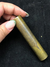 Load image into Gallery viewer, Original WW1 British Army SMLE Enfield Brass Oil Bottle - H.J&S Maker Marked - The Militaria Shop