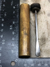 Load image into Gallery viewer, Original WW1 British Army SMLE Enfield Brass Oil Bottle - EFD Marked - The Militaria Shop