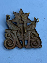 Load image into Gallery viewer, Original British Army 1st City of Edinburgh Artillery Volunteers Cap Badge - The Militaria Shop