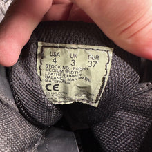 Load image into Gallery viewer, Army Black Leather High Top BATES Combat Boots - Size EU 37 - UK 3 - The Militaria Shop