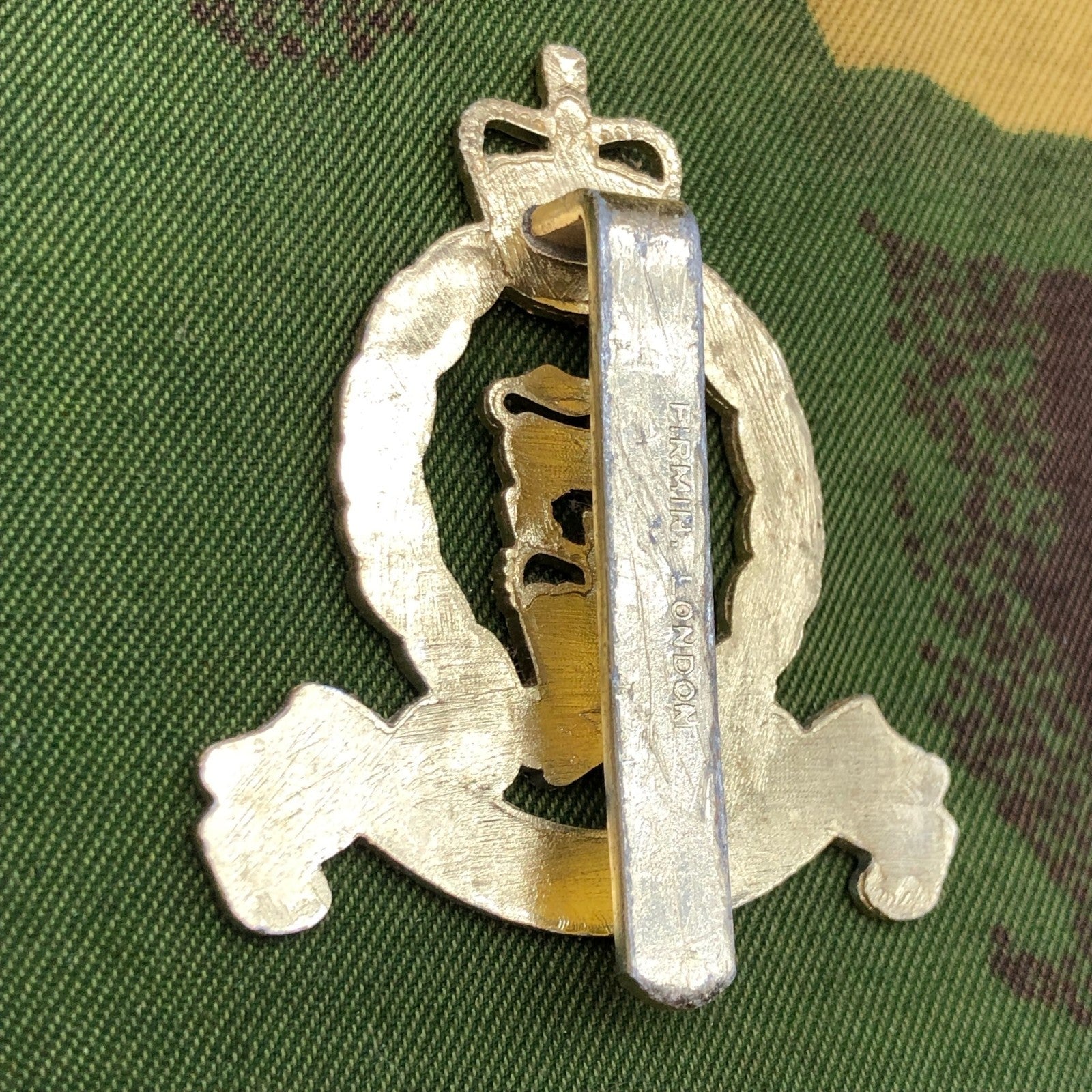 Original British Staybrite Army Cap Badge - Adjutant General's Corps - The Militaria Shop