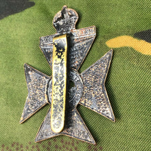 Load image into Gallery viewer, Original WW2 British Army Cap Badge - King's Royal Rifle Corps - The Militaria Shop