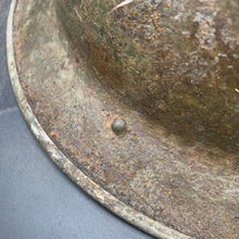 Load image into Gallery viewer, Original WW2 British Army Mk2 "Brodie" Combat Helmet - The Militaria Shop