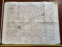 Charger l'image dans la galerie, Original WW2 British Army OS Map of Great Britain - Rugby - The Militaria Shop