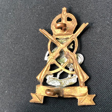 Load image into Gallery viewer, Original WW1 British Army Regimental Cap Badge - London Yeomanry Sharpshooters - The Militaria Shop