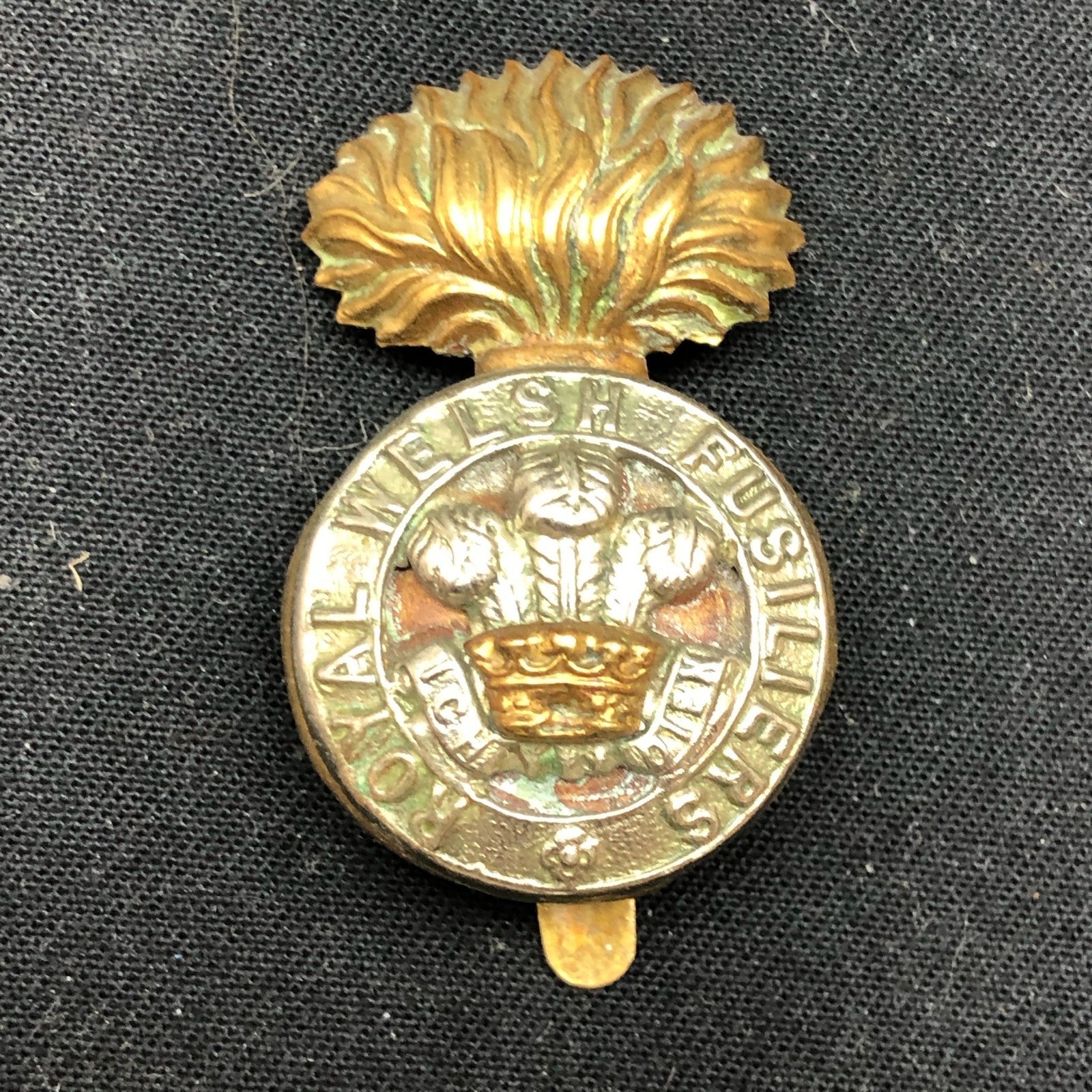 Genuine WW2 British Army Brass Cap Badge - Royal Welch Fusiliers | For ...
