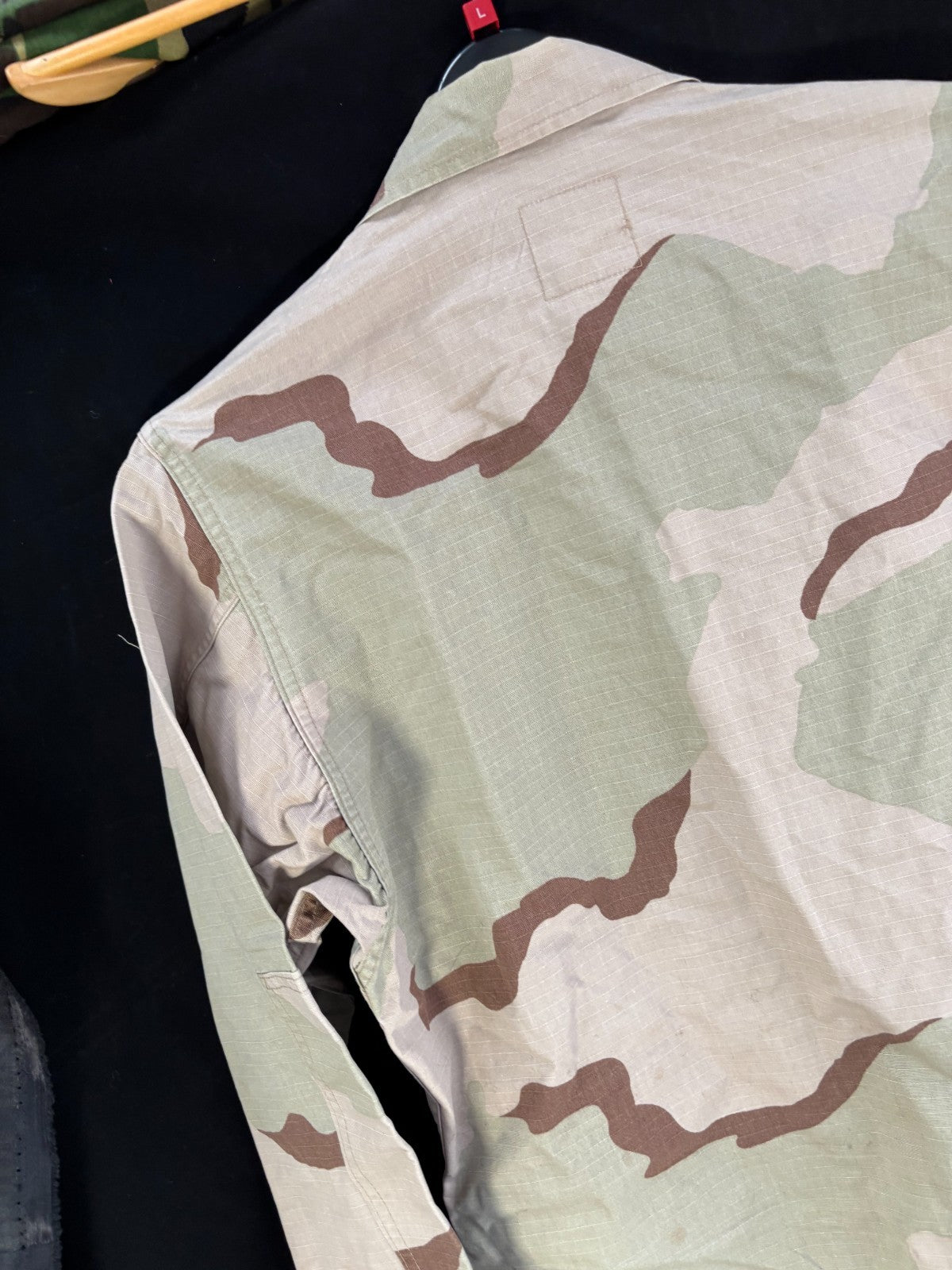 Gulf War US Army DCU Camouflaged Combat Field Coat/Jacket - Small/Long - The Militaria Shop