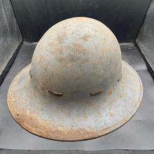 Charger l'image dans la galerie, Original WW2 British Home Front Civillian Civil Defence Zuckerman Helmet & Liner - The Militaria Shop