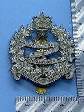Load image into Gallery viewer, Original Queen's Crown Canadian Intelligence Corps Cap Badge - The Militaria Shop