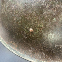 Load image into Gallery viewer, Original WW2 British/Canadian Army Mk3 "Turtle" Combat Helmet - The Militaria Shop