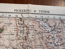 Load image into Gallery viewer, Original WW2 British Army GSGS Os Map of Great Britain - Pickering & Thirsk - The Militaria Shop