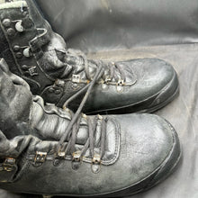 Load image into Gallery viewer, Austrian Army Black Leather Army Combat Boots - Size EU 43 - UK 9 - The Militaria Shop