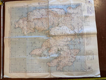 Charger l'image dans la galerie, Original WW2 British Army GSGS OS Map of Scotland - Portree & Dunvegan - The Militaria Shop