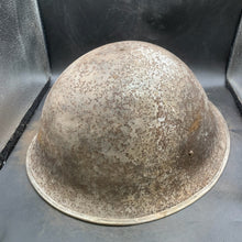 Charger l'image dans la galerie, Original WW2 British/Canadian Army Mk3 Turtle Combat Helmet - The Militaria Shop