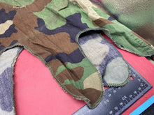 Load image into Gallery viewer, Original US Army M1 Camo Helmet Cover - Vietnam Found - Combat Worn - The Militaria Shop