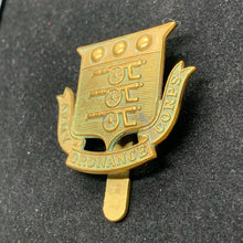 Load image into Gallery viewer, Original WW1 British Army Cap Badge - Army Ordnance Corps AOC - The Militaria Shop